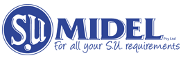 Midel Australia Logo - For All your S.U Requirements