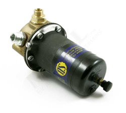 SU Electronic Fuel Pump (Negative Earth)|12 volt positive earth, front mounted, brass base, 8 GPH. 