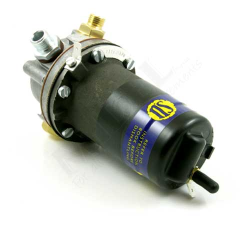 SU Electronic Fuel Pump (Negative Earth)|12 volt negative earth, rear mounted, 2.7 psi, 7 GPH. Popular applications: Austin Healey 100/4, 100/6, Morris Major, Oxford,MG TF, MGA, MGB (early)