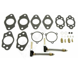 HS2, HS4 Service Kit (Pair) Inclined|Kit contains all the necessary parts to service a pair of horizontal HS2 series carburettors. Parts included: jets, needle and seats, gasket pack (Note: Metering needle NOT included)
