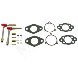 HS2 Service Kit (Pair) Horizontal|Kit contains all the necessary parts to service a HS4 series carburettors with waxstat jet. Parts included: jets, needle and seats, gasket pack (Note: Metering needle NOT included)